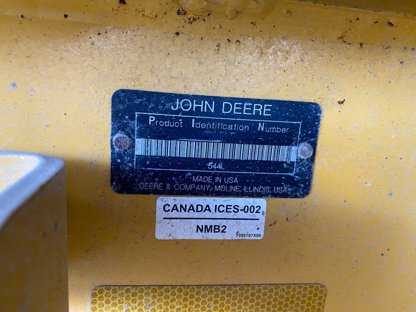 2019 Deere 544L Wheel Loader with High Lift #9250 BP