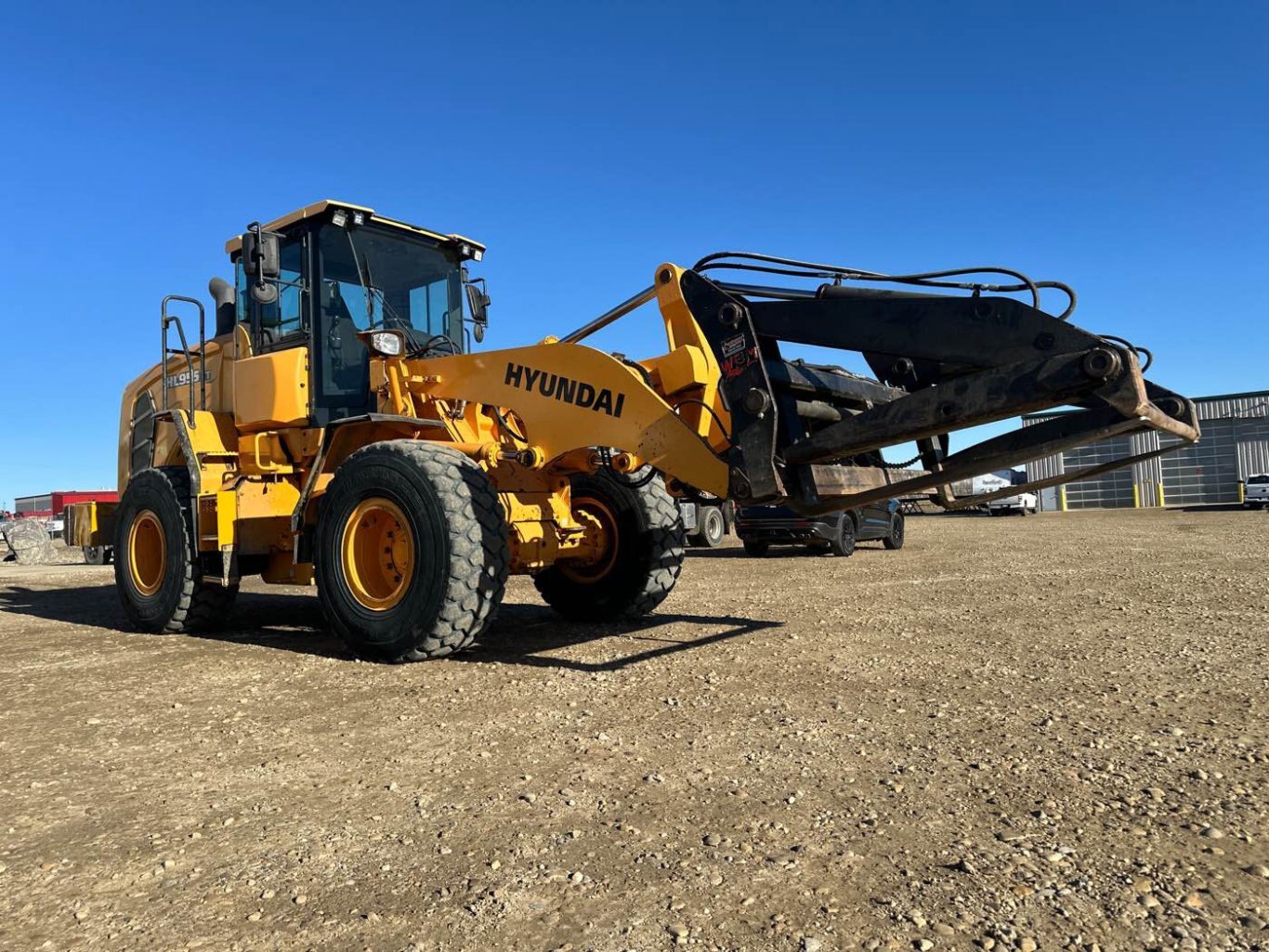 2021 HYUNDAI HL955XT Wheel Loader with Bucket #9253 JA