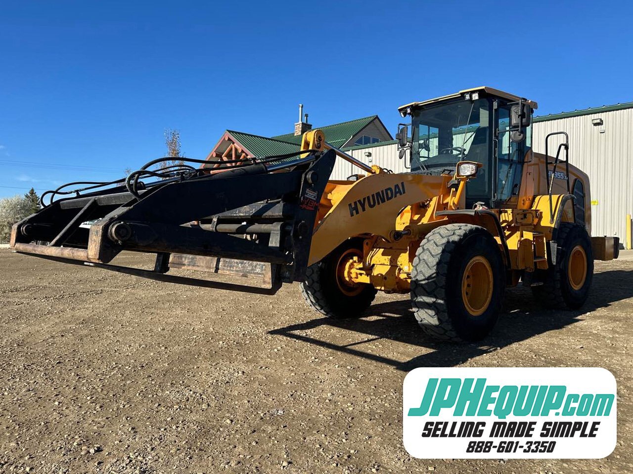 2021 HYUNDAI HL955XT Wheel Loader with Bucket #9253 JA