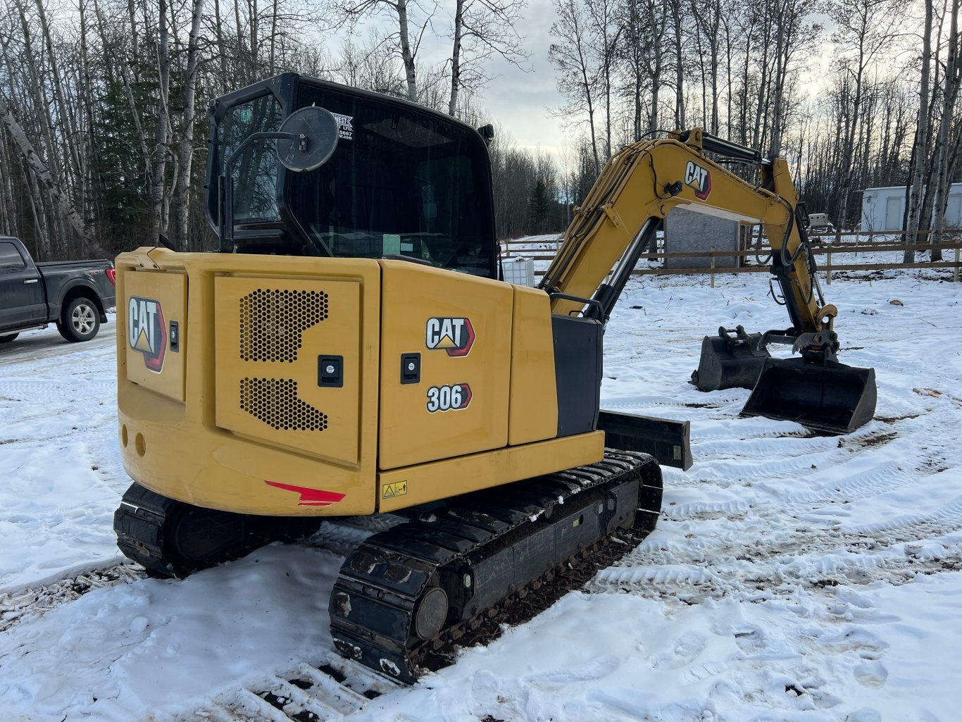 2021 CAT 306 Excavator w/ Thumb and Two Buckets #9255 JF