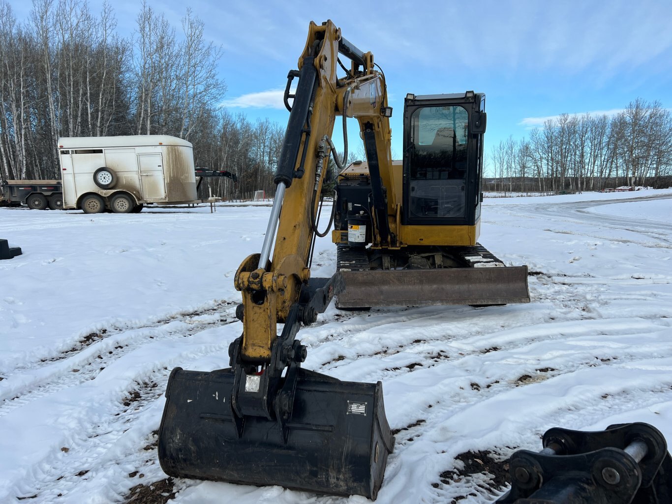 2021 CAT 306 Excavator w/ Thumb and Two Buckets #9255 JF