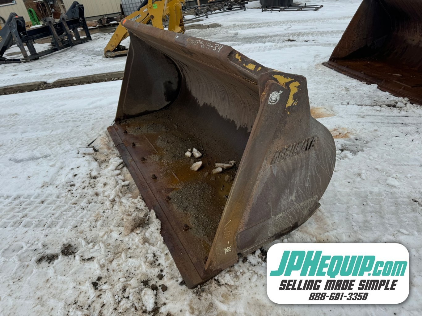 Wheel Loader Bucket 105 Bucket #10295 JPH