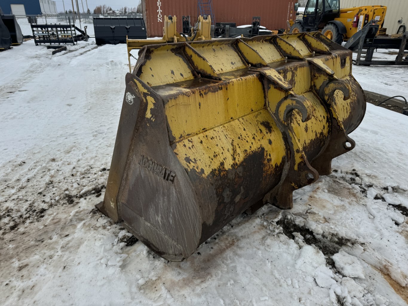 Wheel Loader Bucket 105 Bucket #10295 JPH