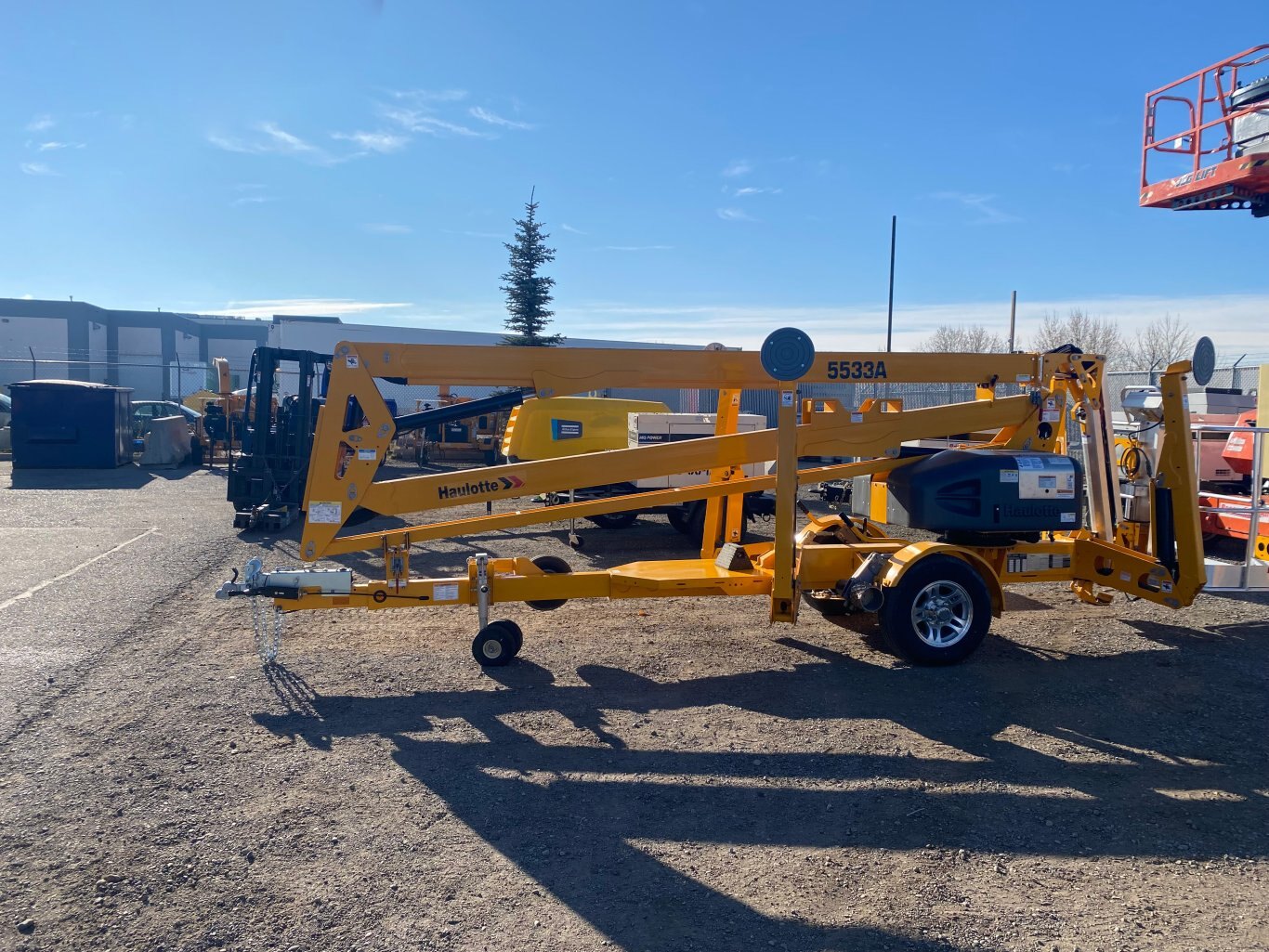 2024 Haulotte 5533A Trailer Mounted Boom Lift #9256 AS