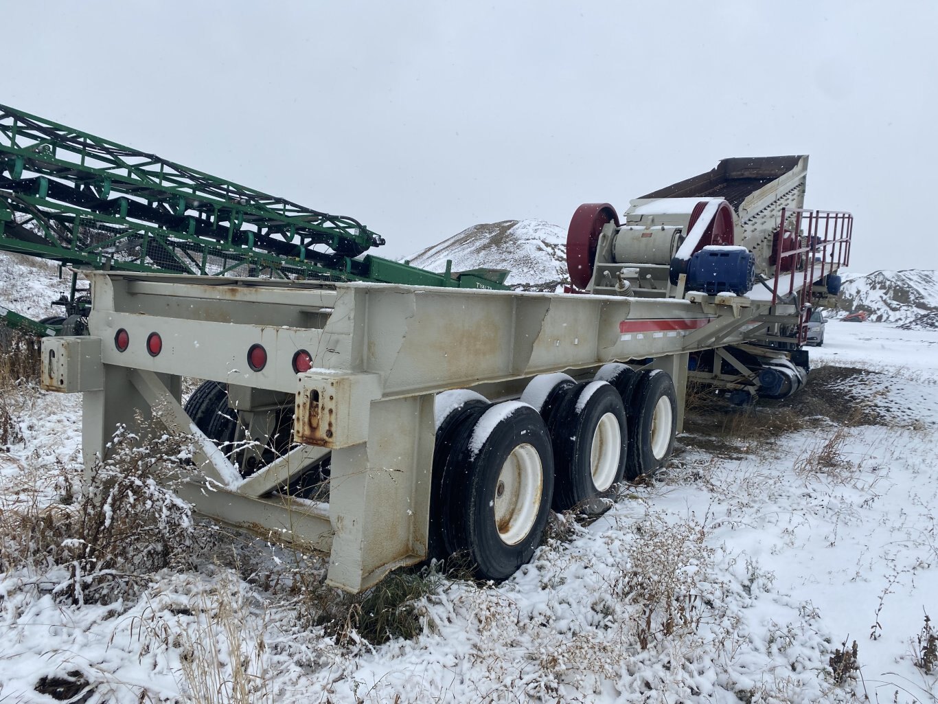 2005 Hewitt Robins 36x36 Jaw Crusher Screener Engine Spread #9257 AS