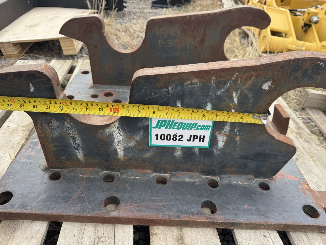 Excavator Mount Plate Unsure Lug Maybe 120 Series #10082 JPH