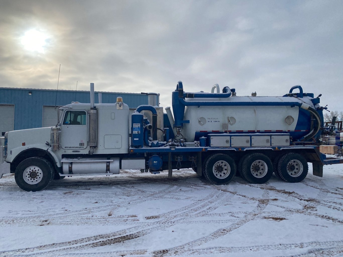 2007 Freightliner FLD120 Combo Vac Truck Triaxle Vac Truck #9259 BP