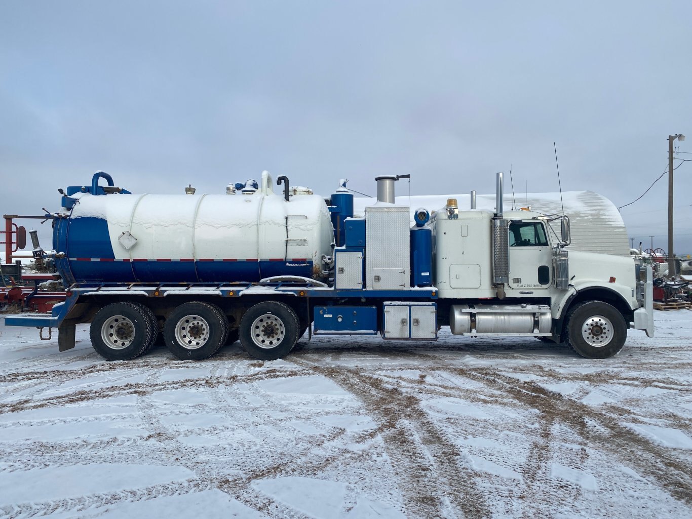 2007 Freightliner FLD120 Combo Vac Truck Triaxle Vac Truck #9259 BP