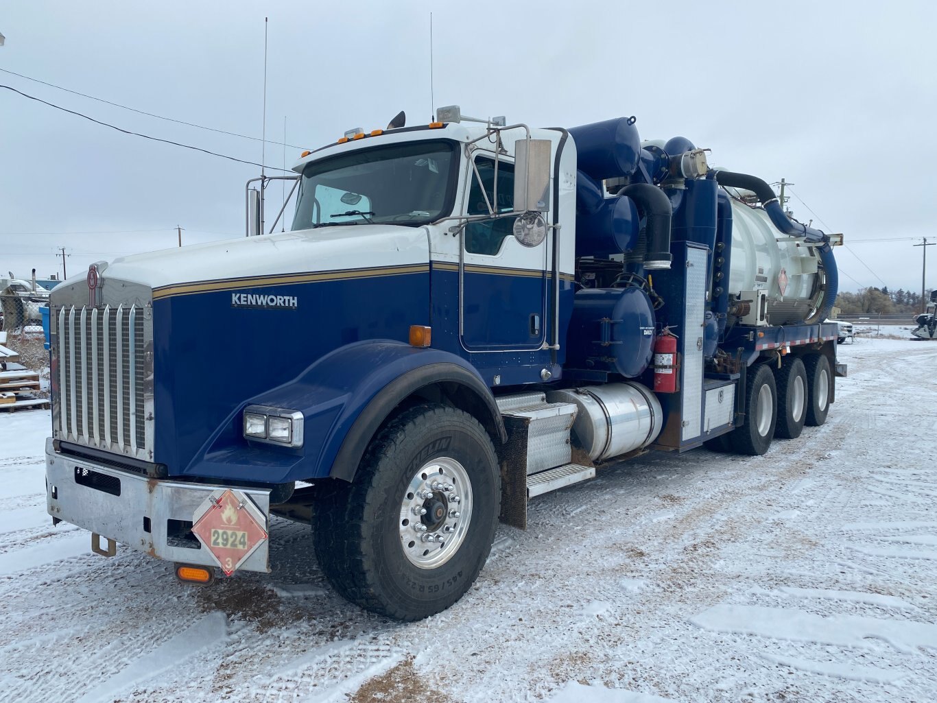 2011 Kenworth T800 Combo Vac Truck / Triaxle Vac Truck #9260 BP