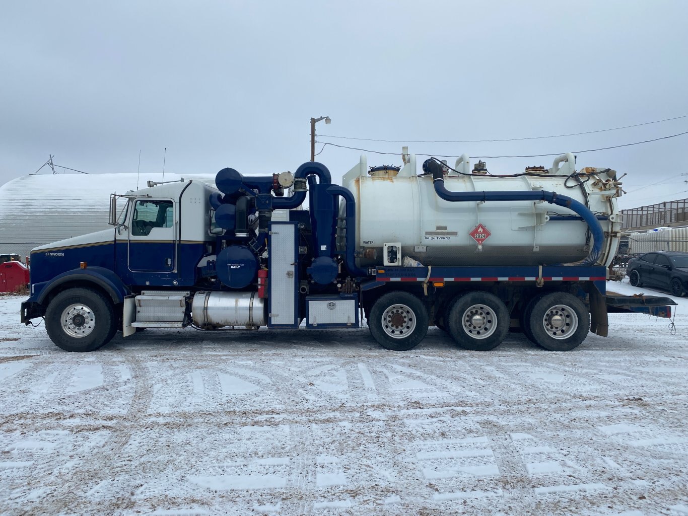 2011 Kenworth T800 Combo Vac Truck / Triaxle Vac Truck #9260 BP