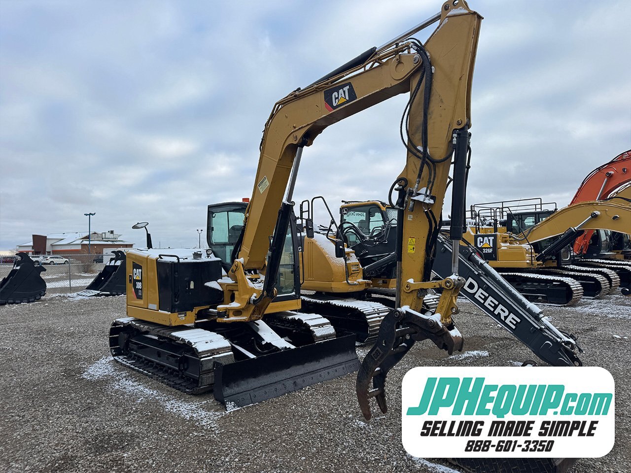 2019 CAT 308CR Excavator #E60098 JPH