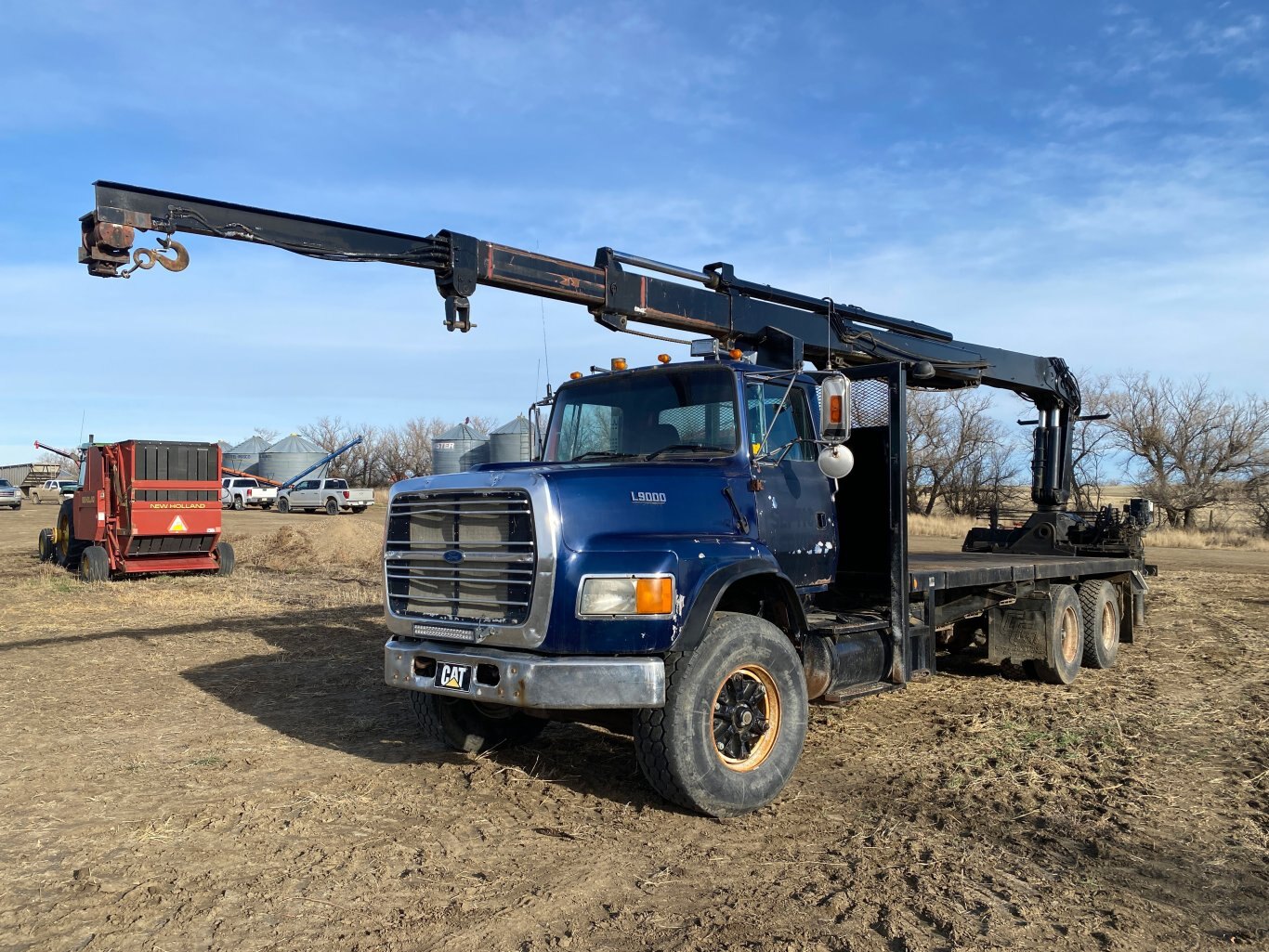 1996 Ford LTS9000 Picker Deck Truck ** Wholesale Unit ** with Hiab 2650K Boom #9268 BP