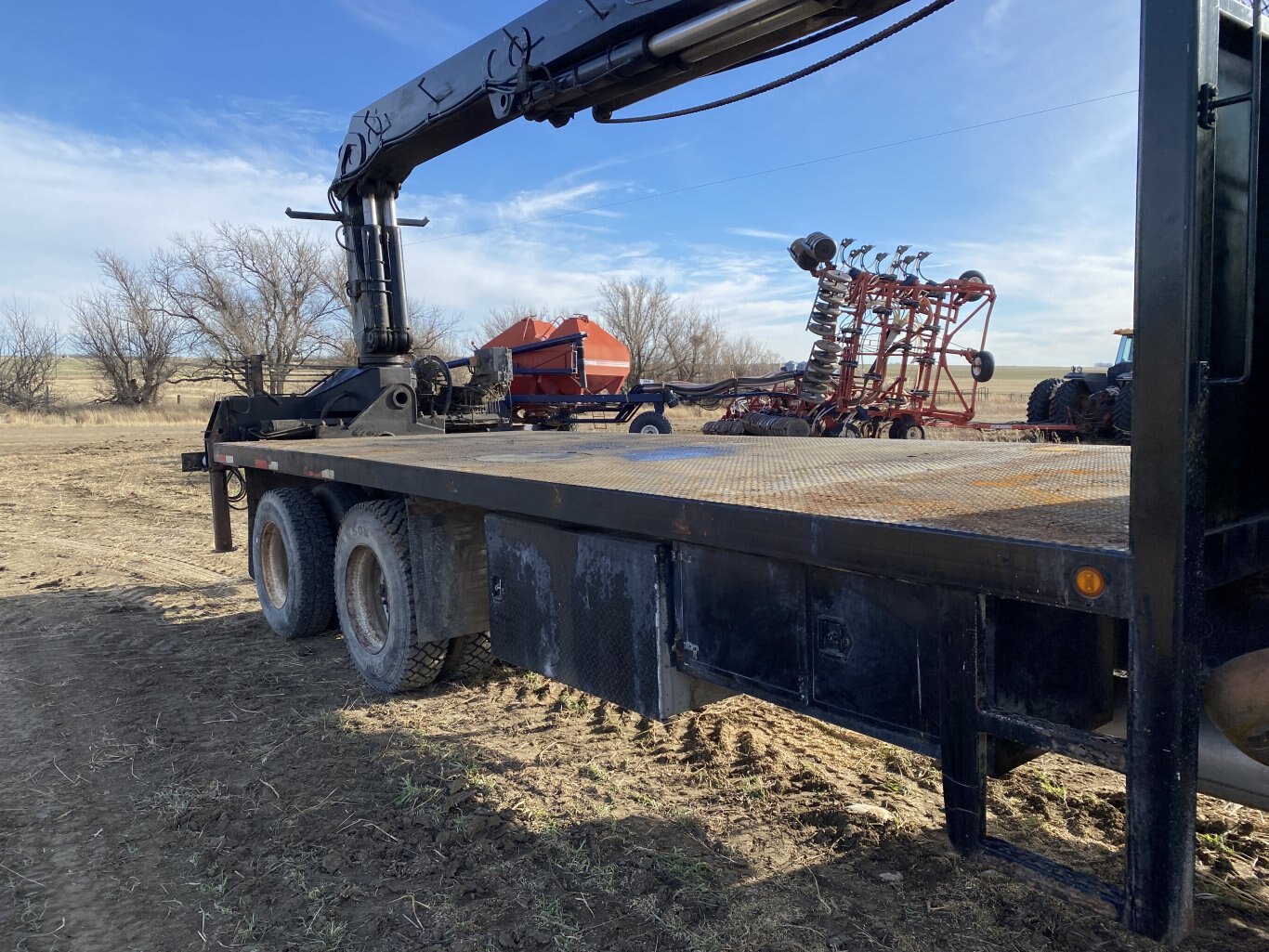 1996 Ford LTS9000 Picker Deck Truck ** Wholesale Unit ** with Hiab 2650K Boom #9268 BP