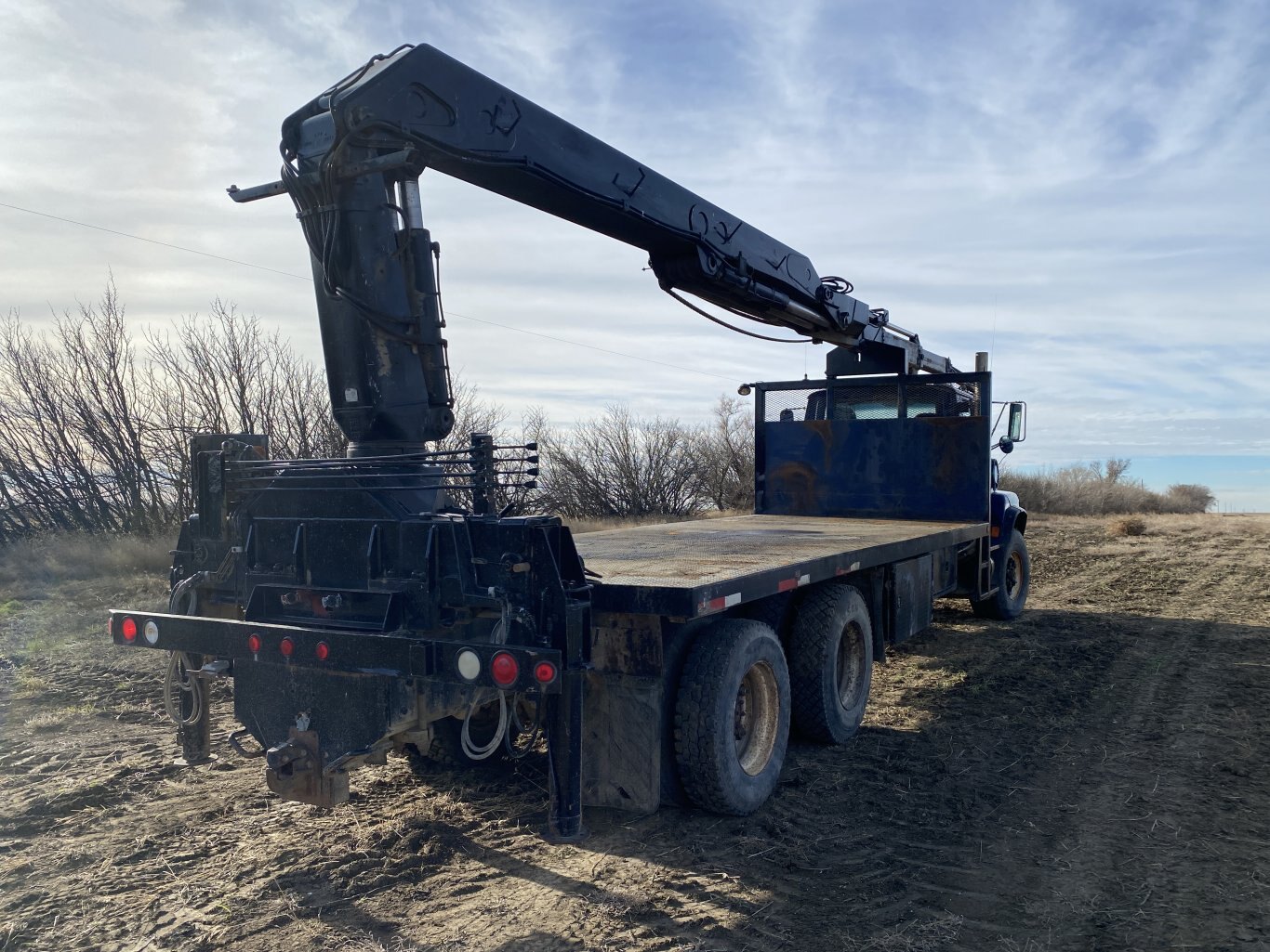 1996 Ford LTS9000 Picker Deck Truck ** Wholesale Unit ** with Hiab 2650K Boom #9268 BP