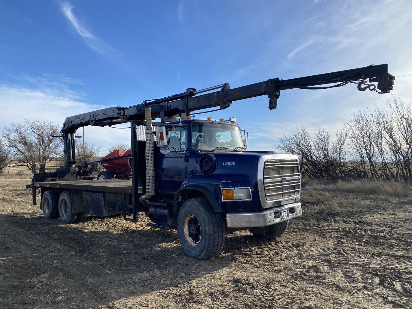 1996 Ford LTS9000 Picker Deck Truck ** Wholesale Unit ** with Hiab 2650K Boom #9268 BP