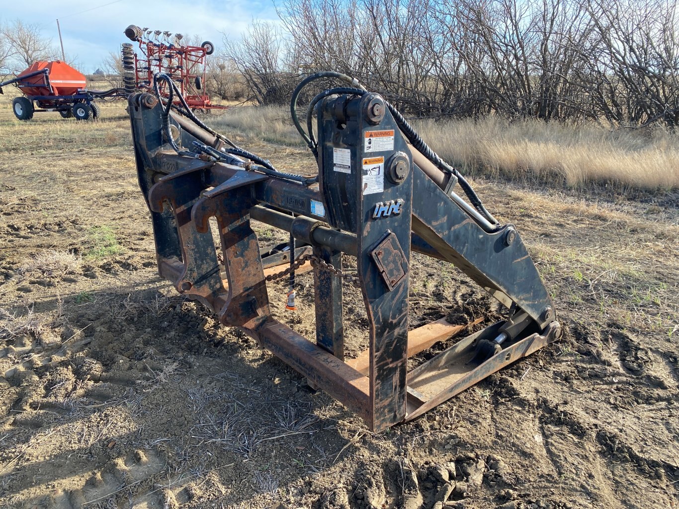 CWS 924G CAT Wheel Loader Grapple Caterpillar 924G Pipe Grapple with 48 Forks #9267 BP