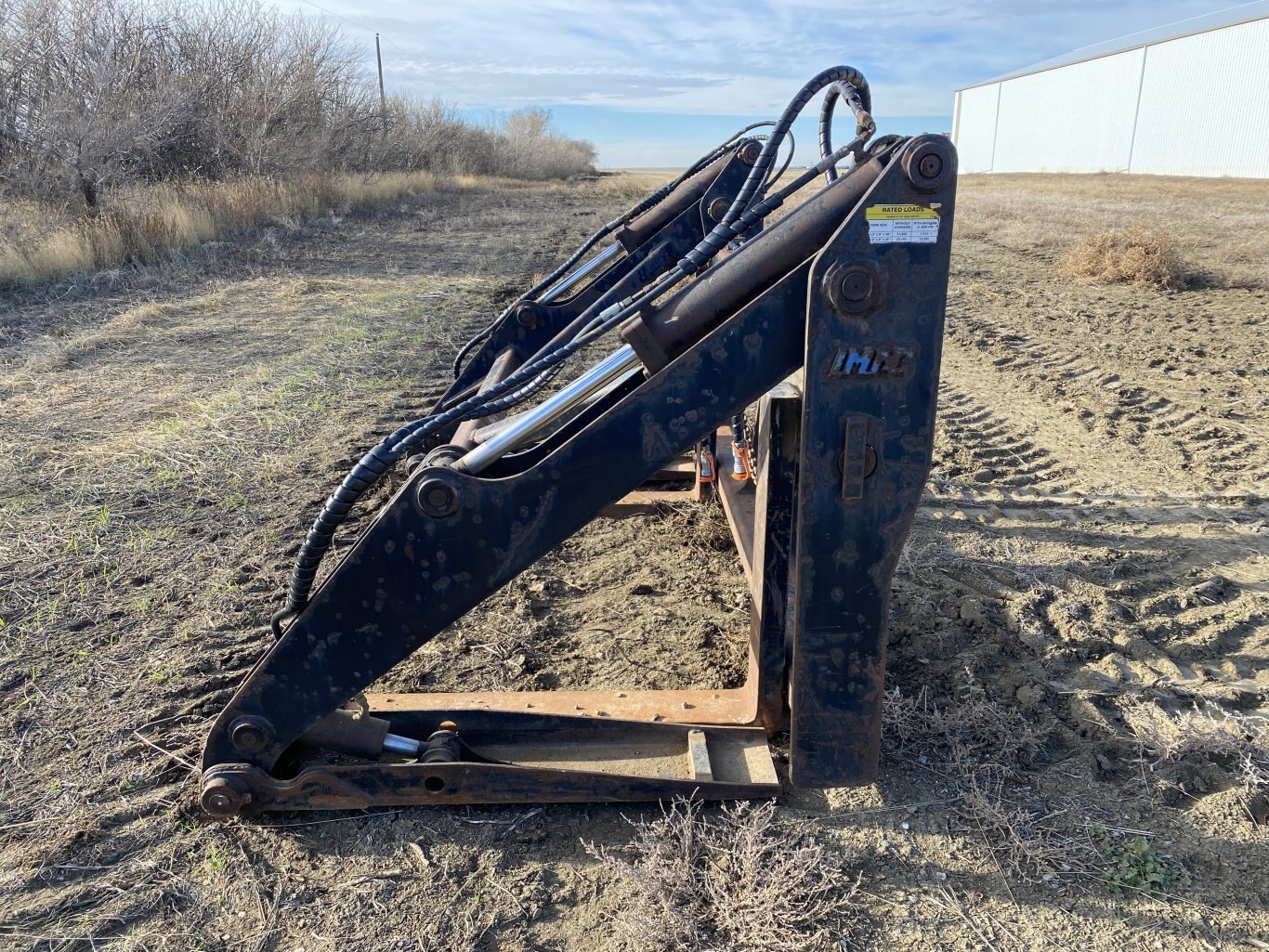 CWS 924G CAT Wheel Loader Grapple Caterpillar 924G Pipe Grapple with 48 Forks #9267 BP