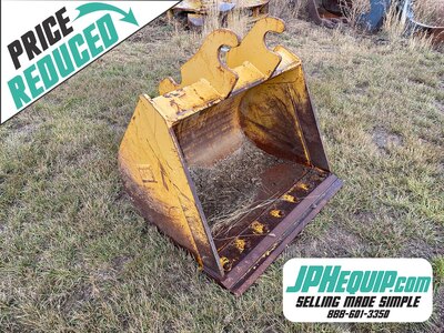 Backhoe 430F Cleanup Bucket 42 Inch - Caterpillar Wedge Lugging - Part# A1P02786 CWTS-A/AP #9272 BP