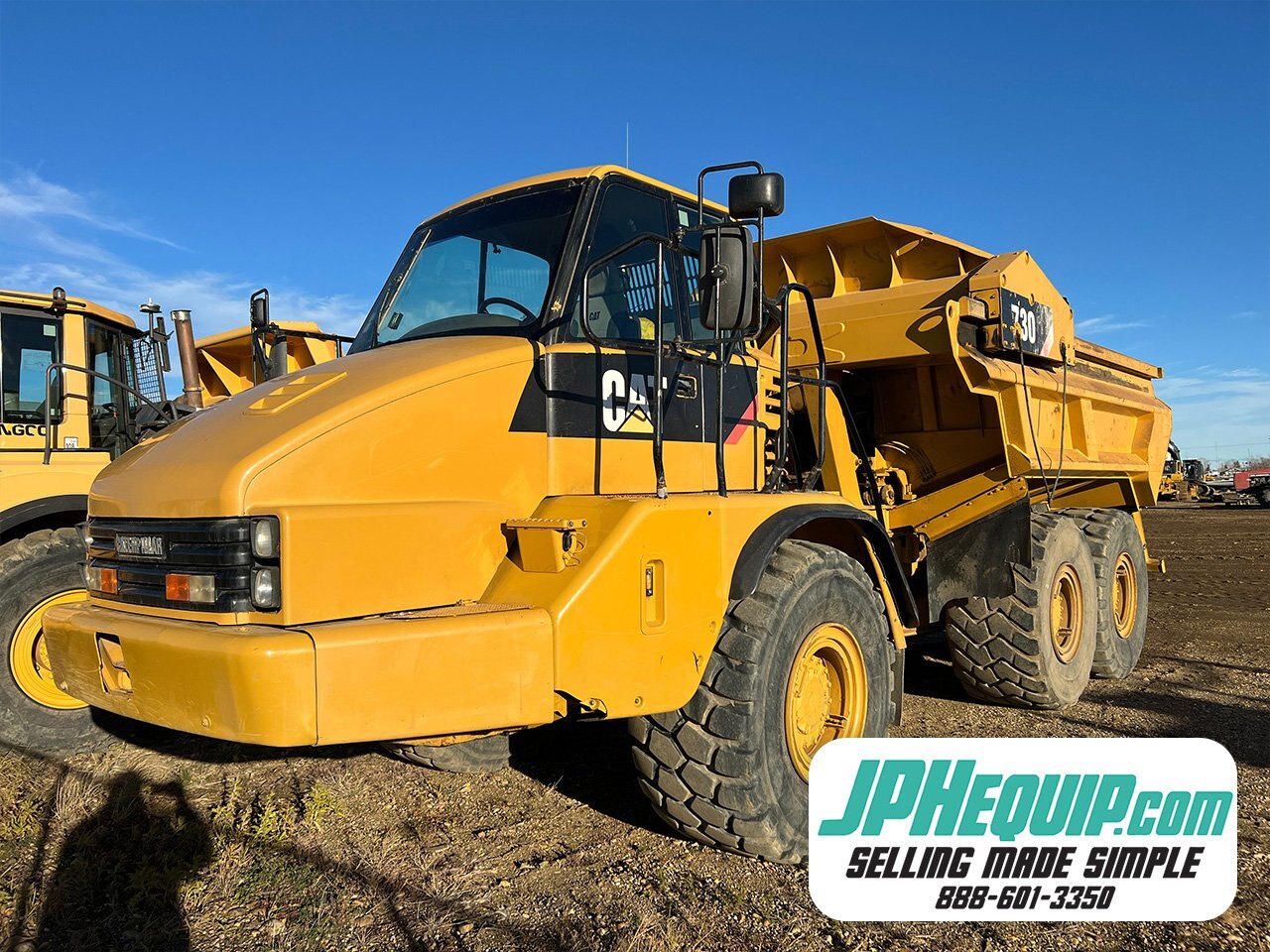 2007 CAT 730 EJ Rock Truck with New Transmission #9279 JF