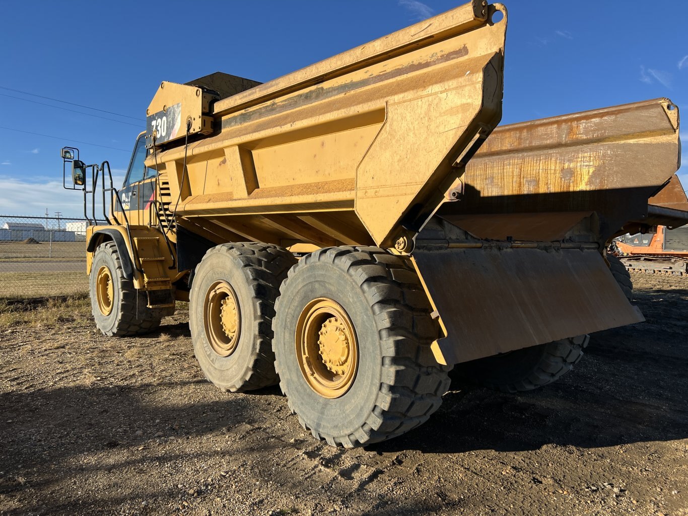 2007 CAT 730 EJ Rock Truck with New Transmission #9279 JF