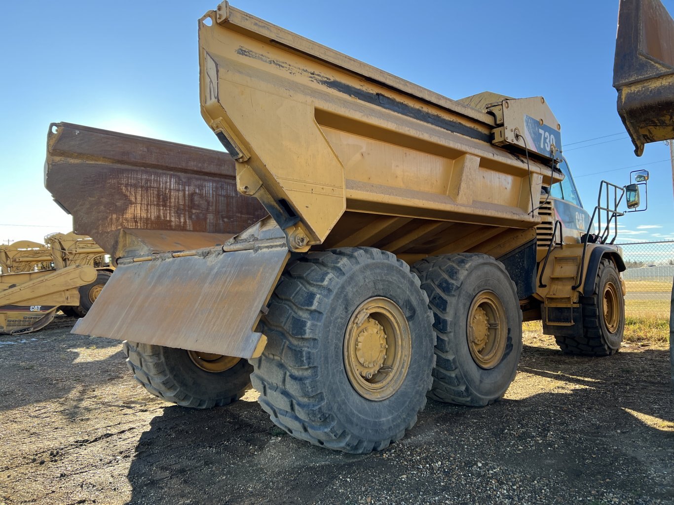 2007 CAT 730 EJ Rock Truck with New Transmission #9279 JF