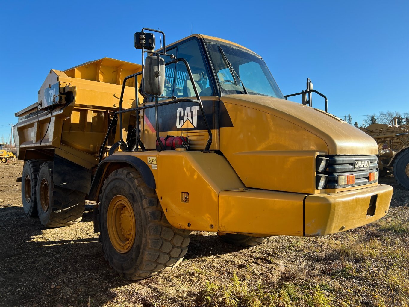 2007 CAT 730 EJ Rock Truck with New Transmission #9279 JF