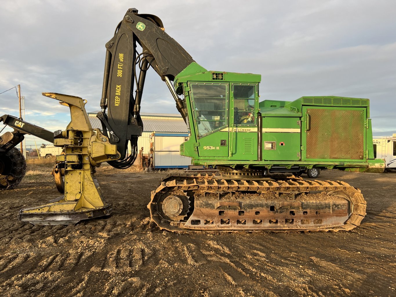 2014 John Deere 953K II Feller Buncher #9281 JF