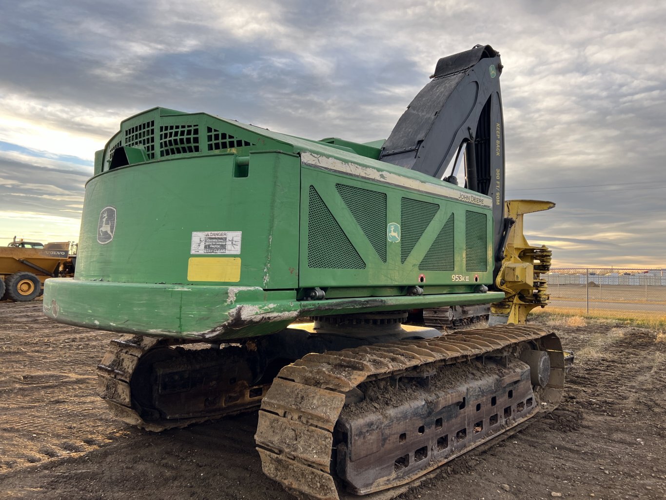 2014 John Deere 953K II Feller Buncher #9281 JF