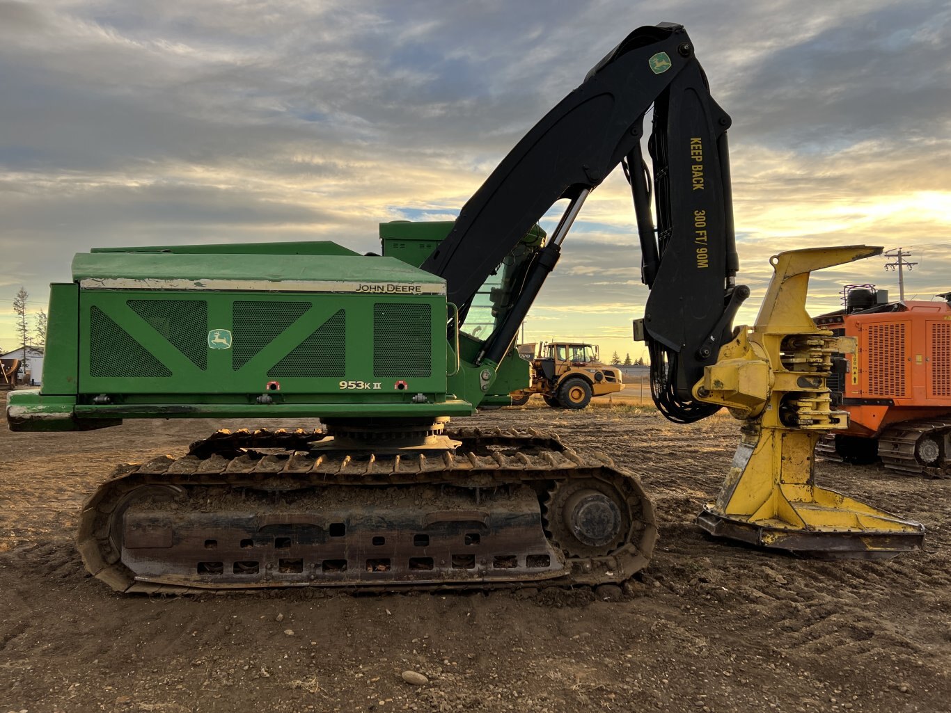 2014 John Deere 953K II Feller Buncher #9281 JF