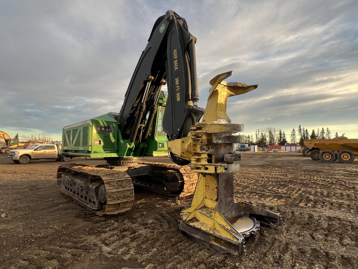 2014 John Deere 953K II Feller Buncher #9281 JF