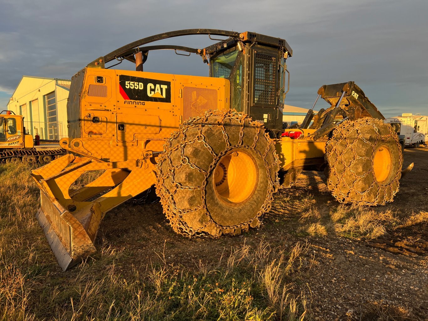 2015 CAT 555D Skidder #9282 JF