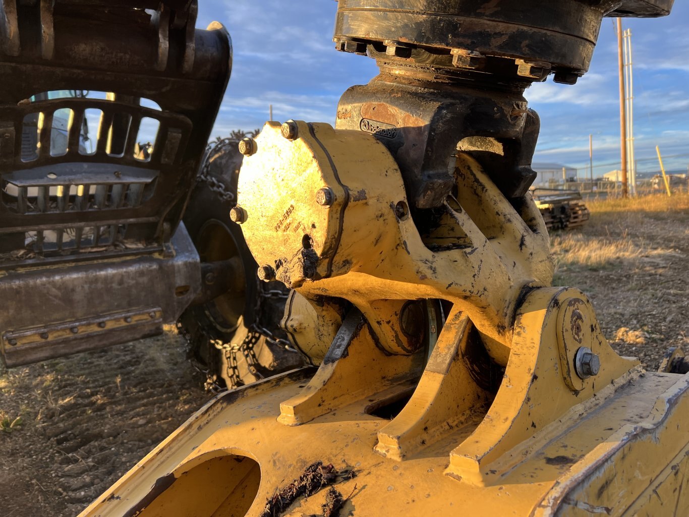 2015 CAT 555D Skidder #9282 JF