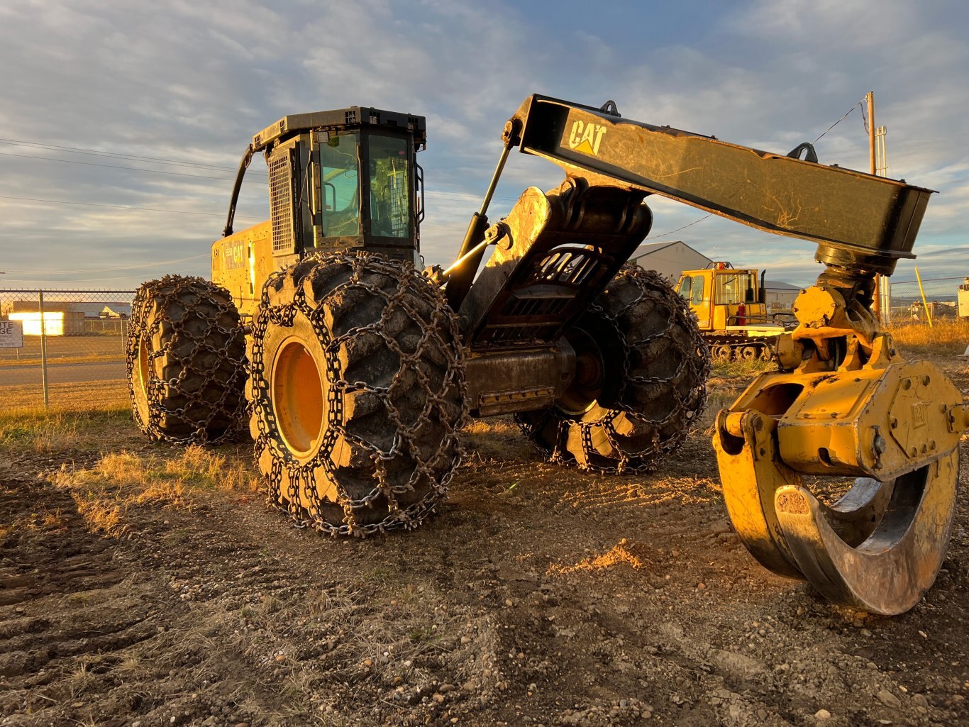 2015 CAT 555D Skidder #9282 JF