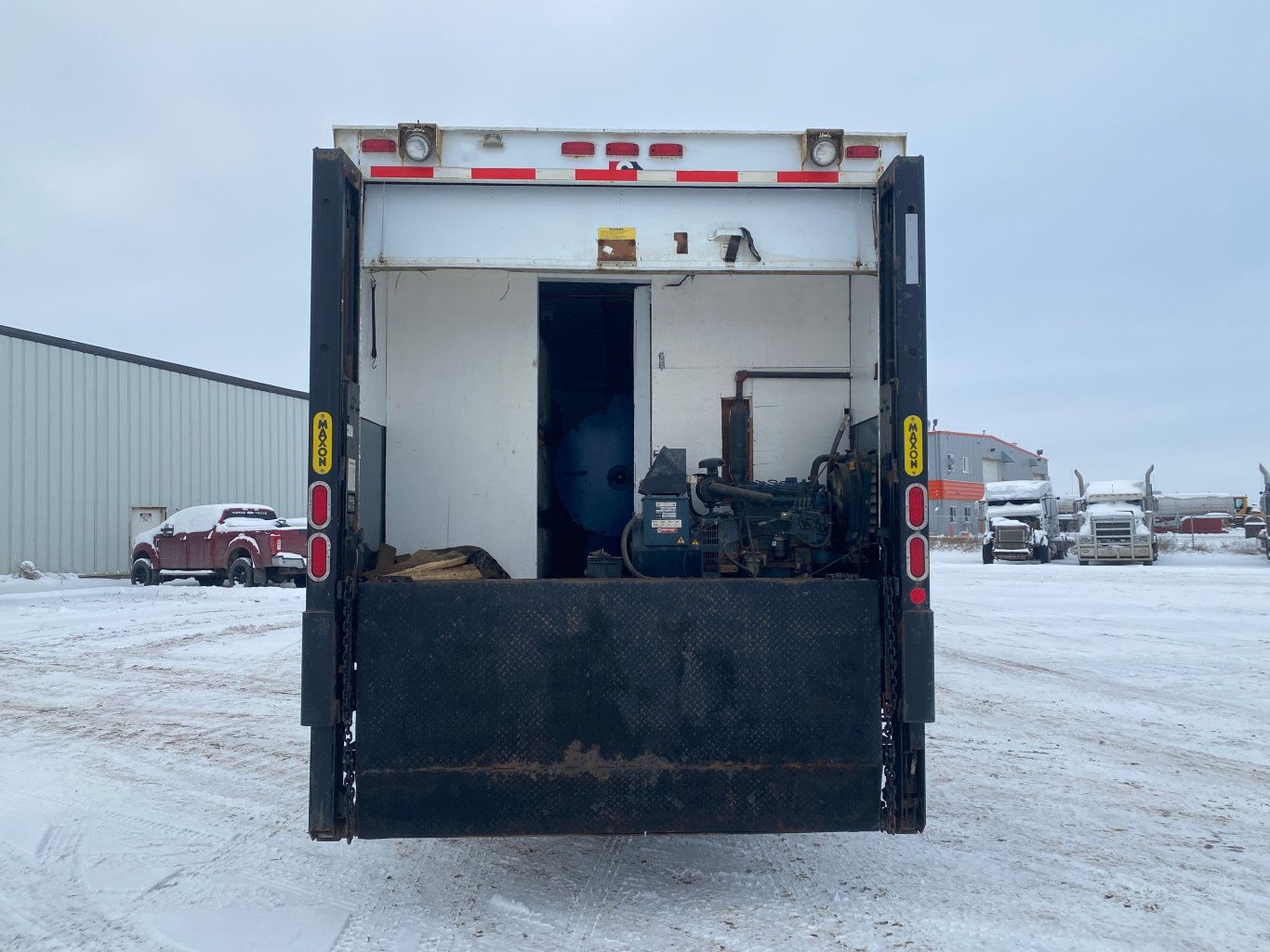 2007 Freightliner M2 106 Boiler 25 HP / Steam Truck Van Body #9285 BP