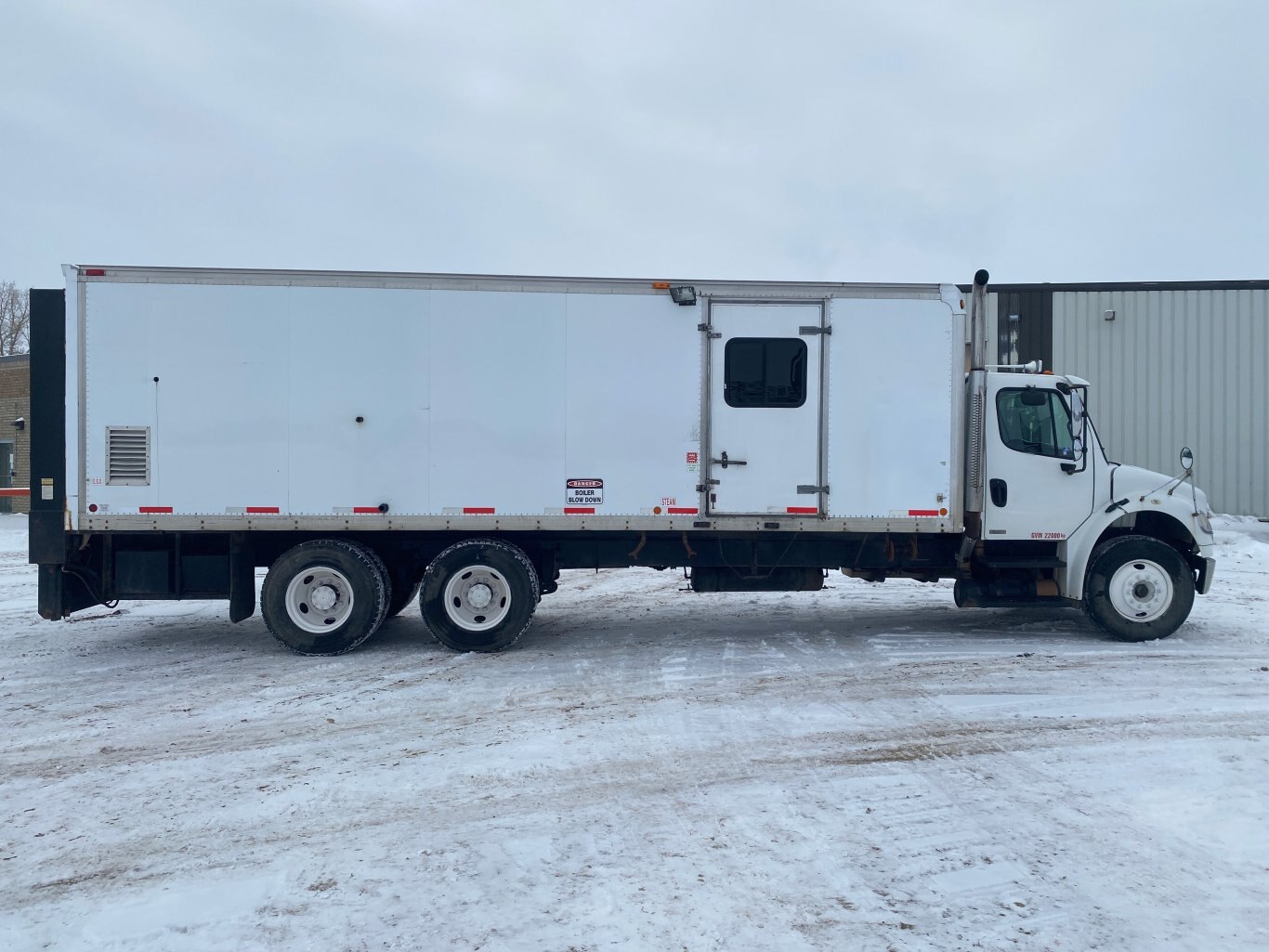 2007 Freightliner M2 106 Boiler 25 HP / Steam Truck Van Body #9285 BP