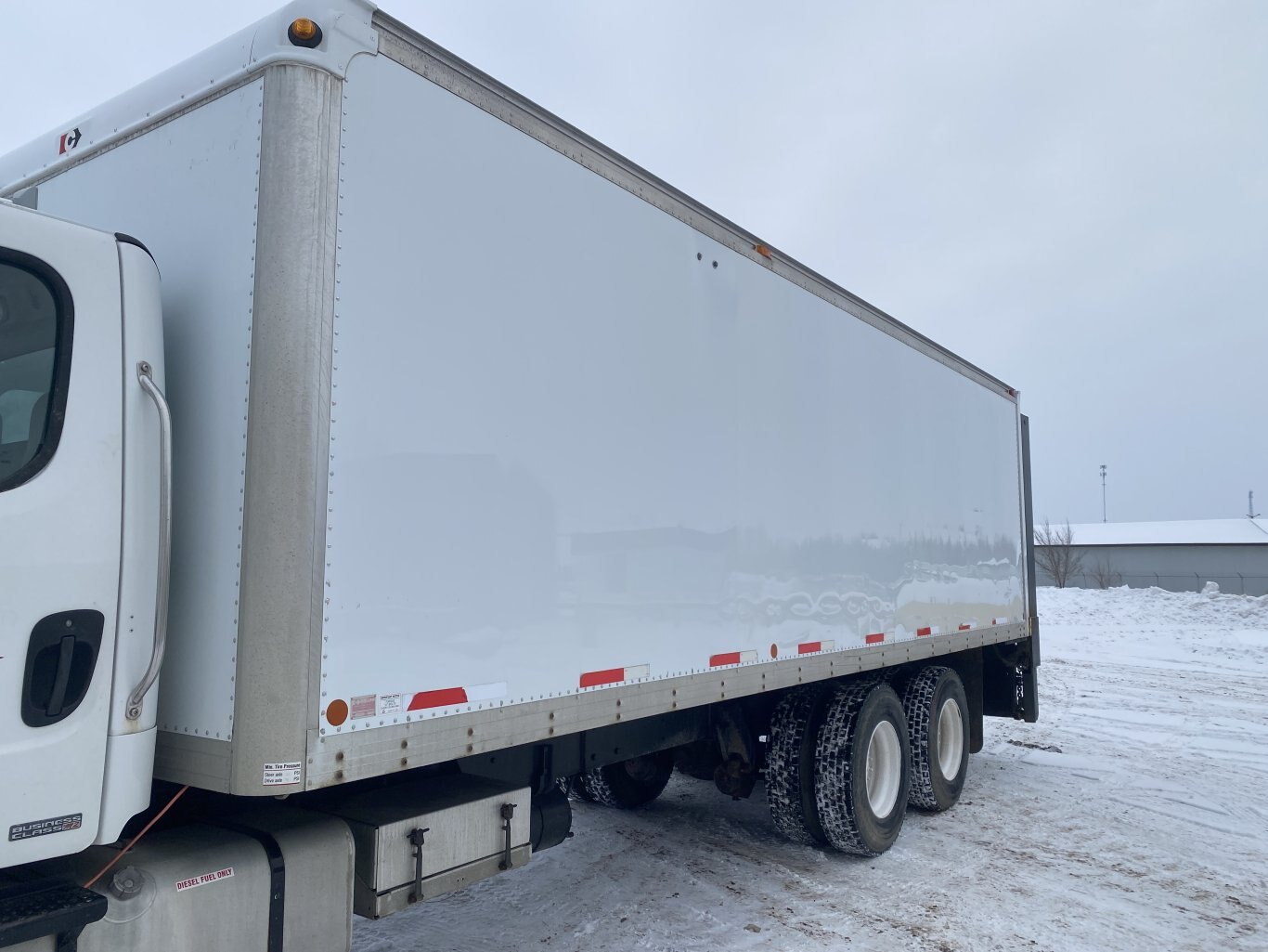 2007 Freightliner M2 106 Boiler 25 HP / Steam Truck Van Body #9285 BP