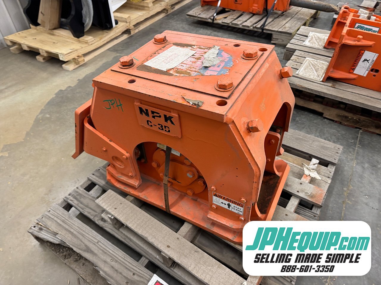 Excavator Compactor C3D NPK Ho-pac 3.5 to 9 ton Carrier #10226 JPH