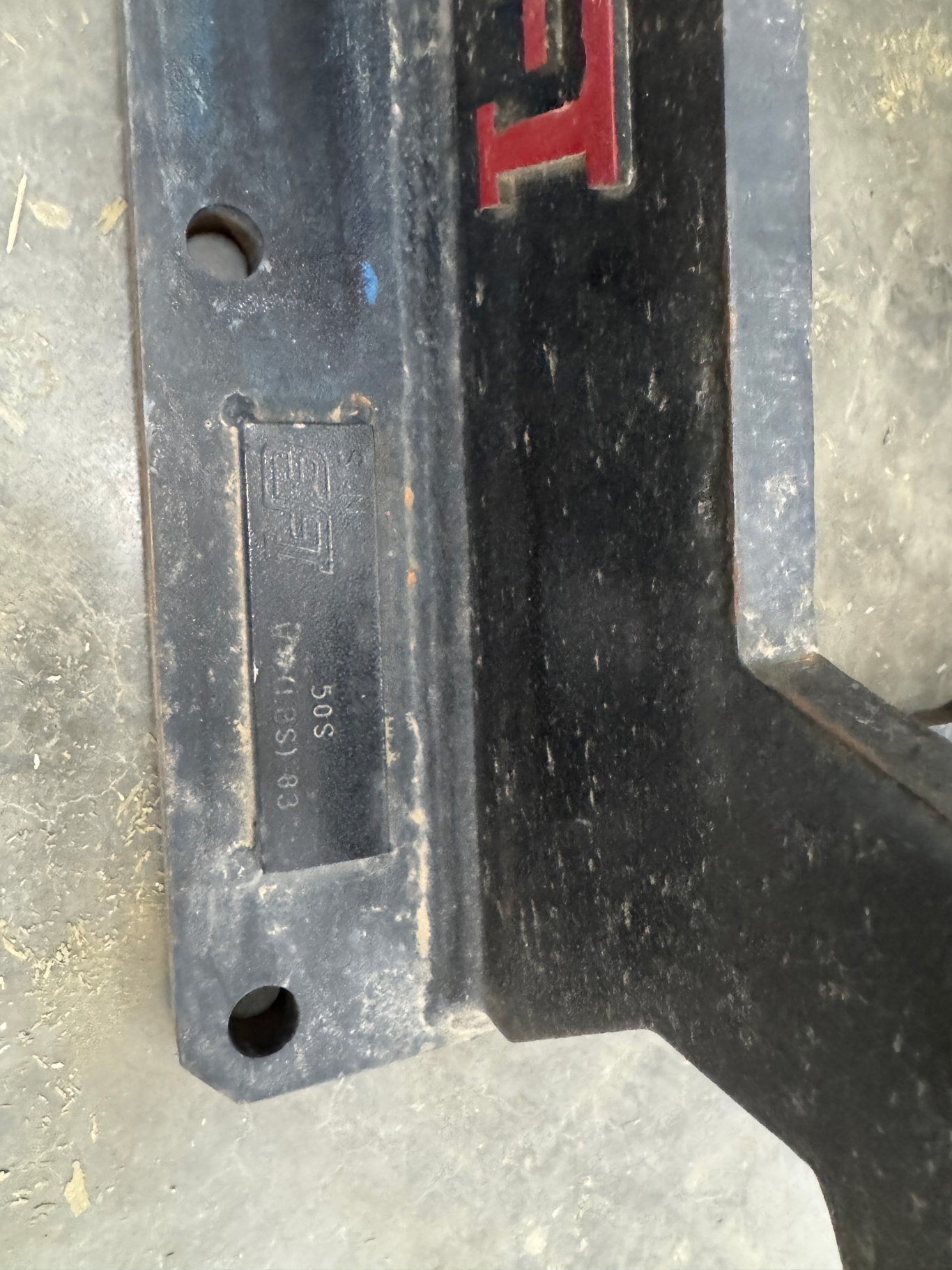 Excavator Mount Plate 50 Series Adaptor Plate #10227 JPH