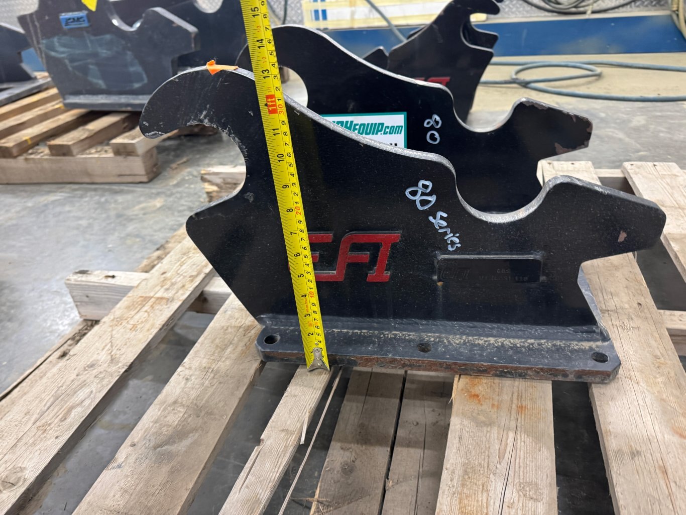 Excavator Mount Plate 80 Series Adaptor Plate #10228 JPH