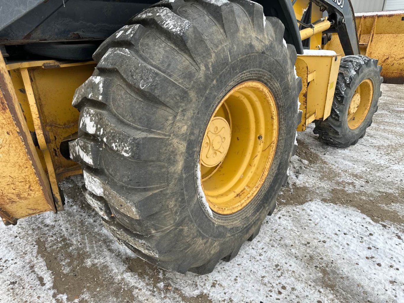 2008 John Deere 401J Backhoe 4WD with Extendahoe #9288 JA