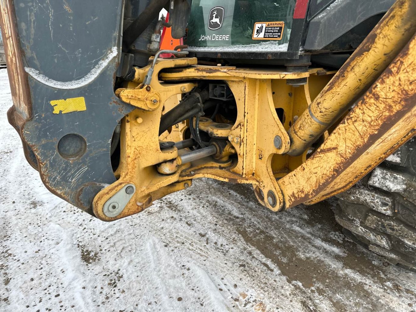 2008 John Deere 401J Backhoe 4WD with Extendahoe #9288 JA