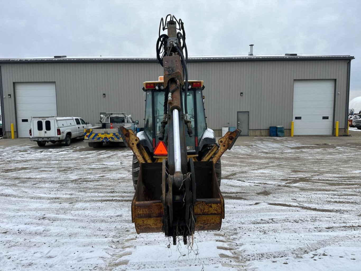 2008 John Deere 401J Backhoe 4WD with Extendahoe #9288 JA