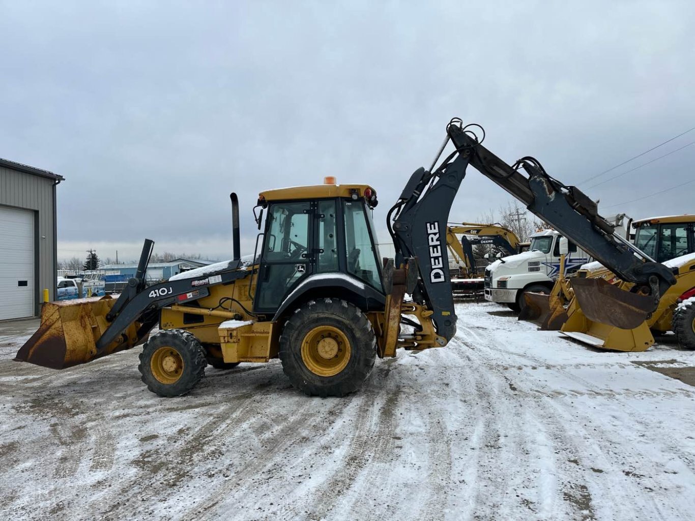 2008 John Deere 401J Backhoe 4WD with Extendahoe #9288 JA