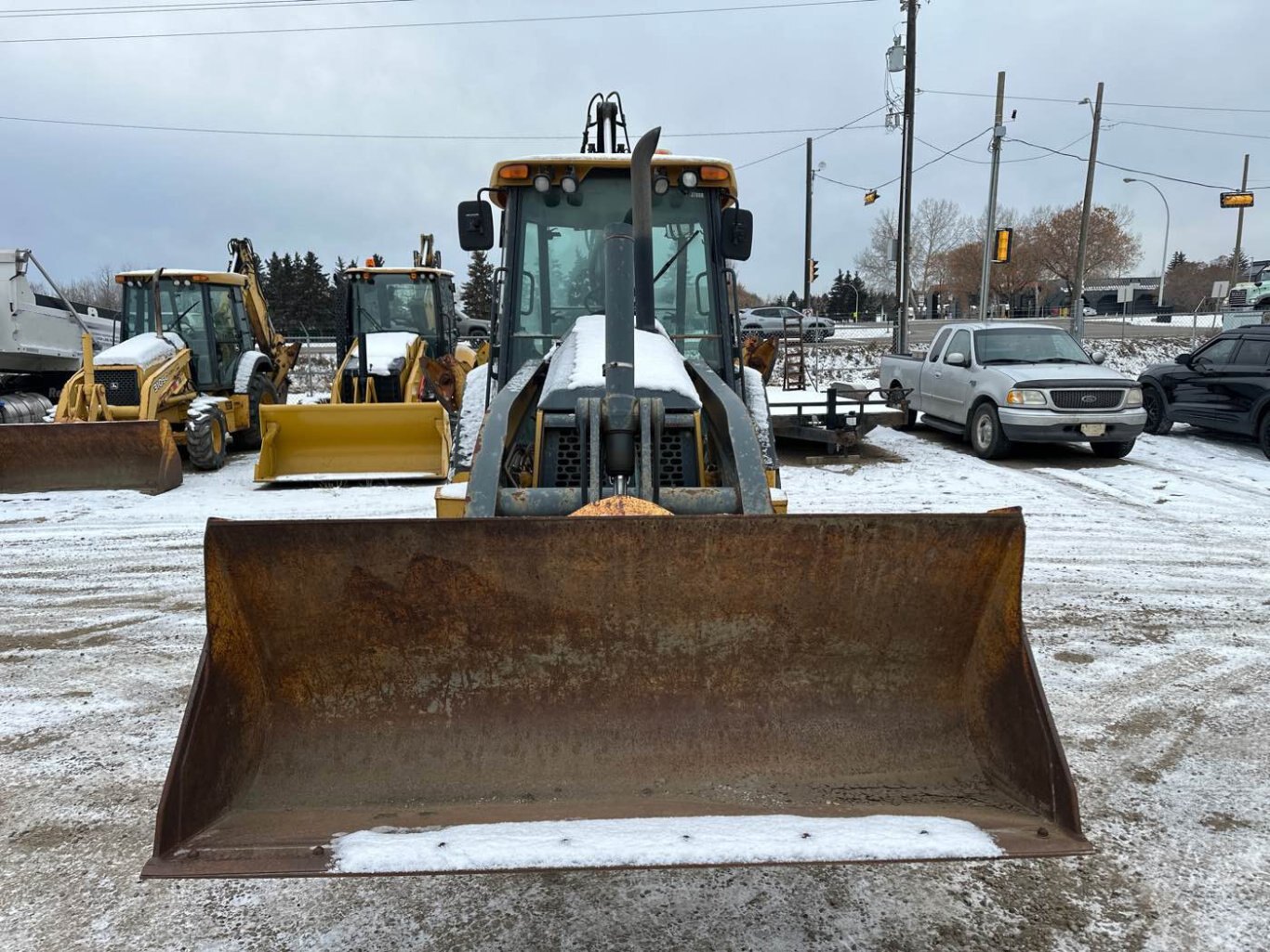 2008 John Deere 401J Backhoe 4WD with Extendahoe #9288 JA