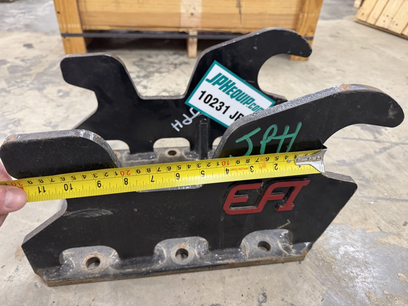 Excavator Mount Plate 35 Series Adaptor Plate #10231 JPH