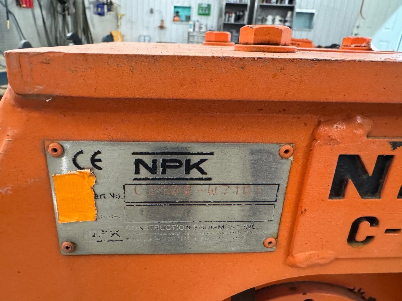 Excavator Compactor C2D NPK Ho pac 2.5 to 6 ton Carrier #10232 JPH