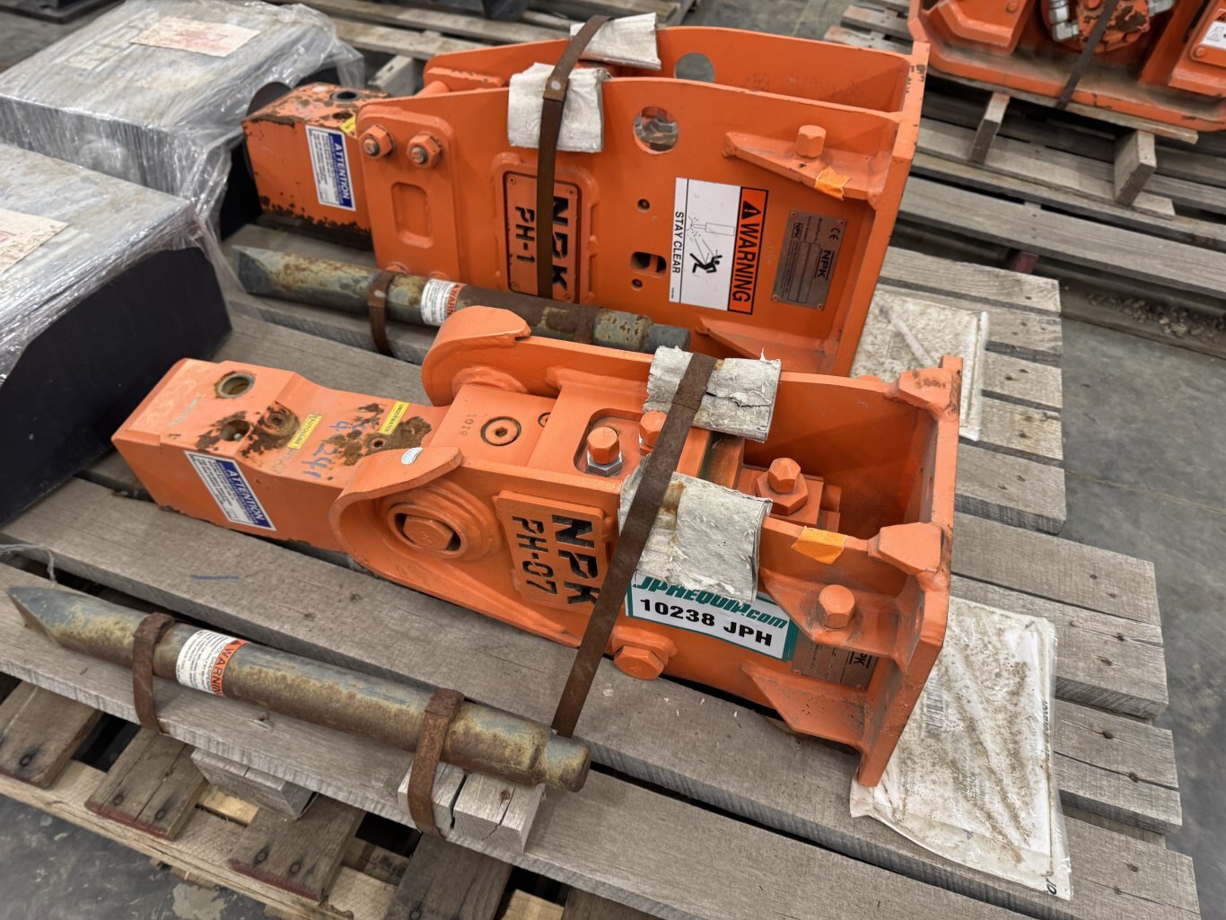 2022 Excavator Hammer PH07 NPK Breaker 1.5 2.75 ton Carrier #10238 JPH