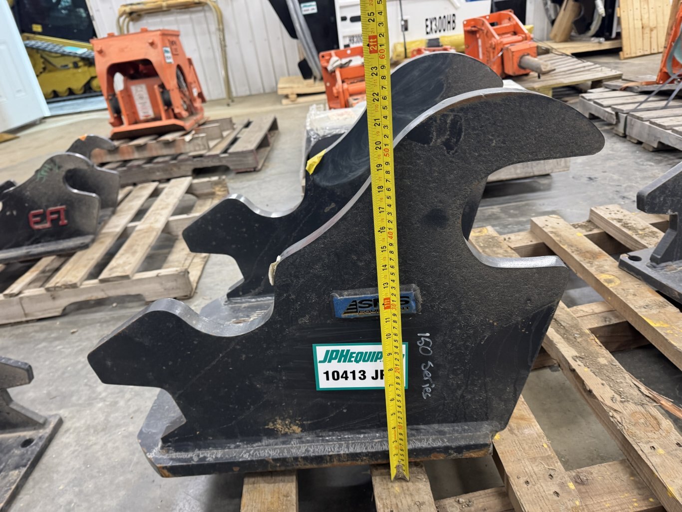 Excavator Mount Plate 150 Series Adaptor Plate #10413A JPH