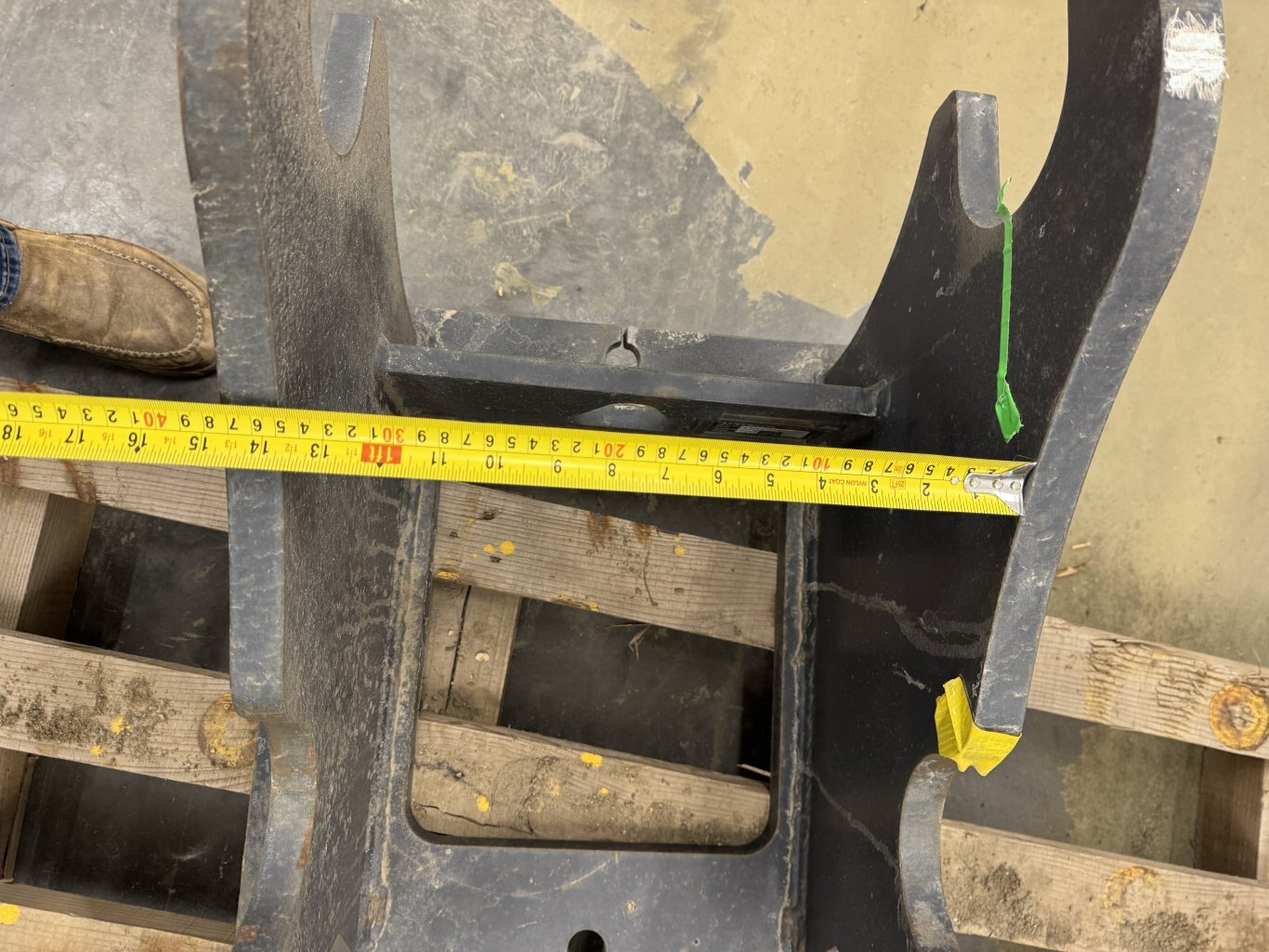 Excavator Mount Plate 120 Series Adaptor Plate #10414 JPH