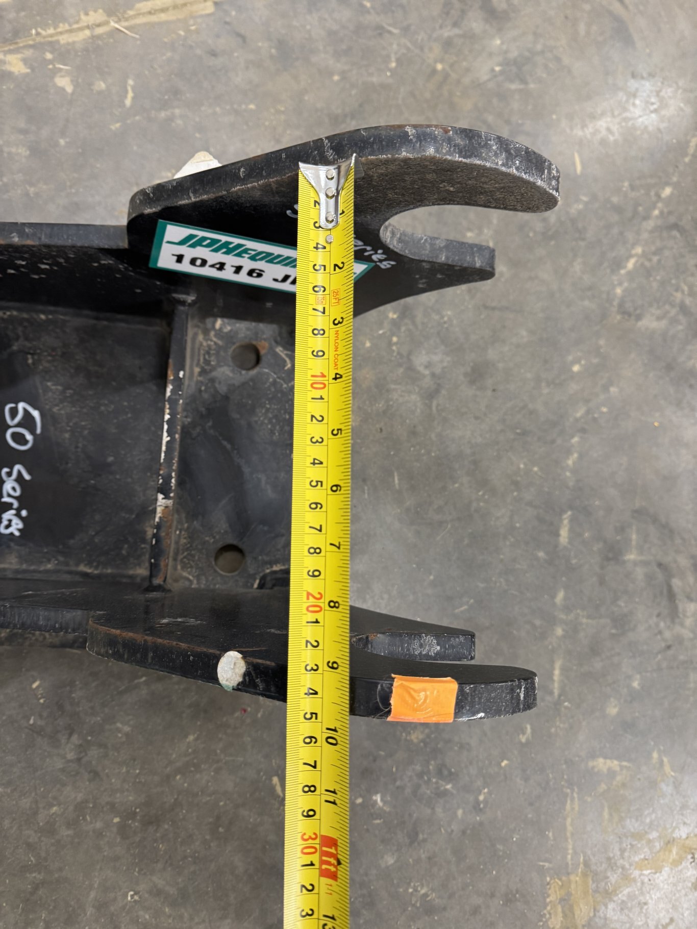 Excavator Mount Plate 50 Series Adaptor Plate #10416 JPH